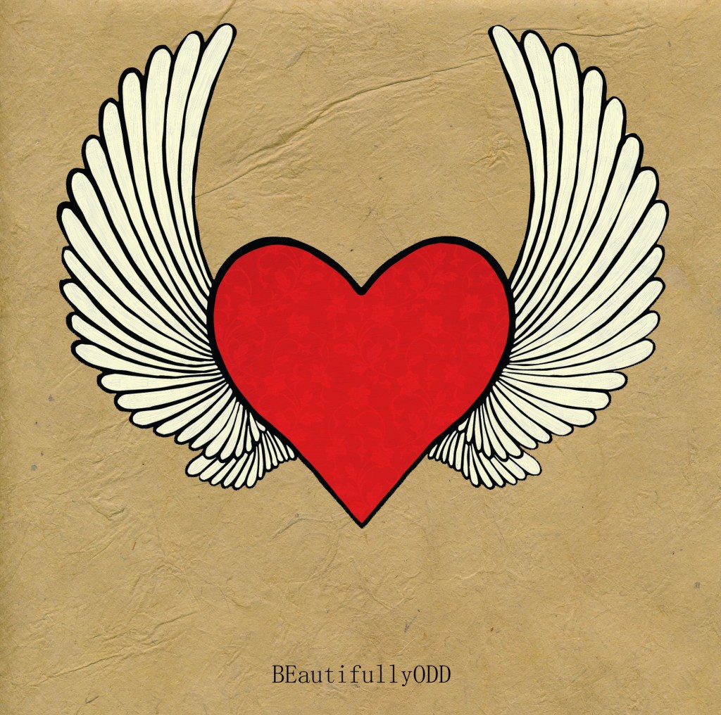 I’ve attached wings to my&nbsp;heart…