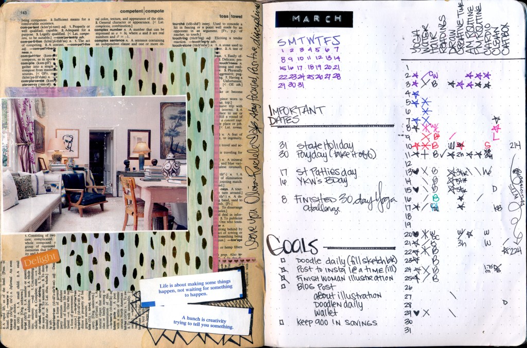 My Imperfect 2020 Bullet&nbsp;Journal