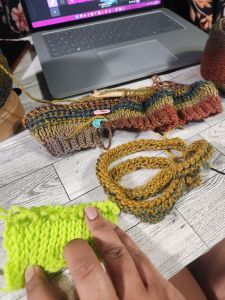 My attempts at Tunisian Crochet