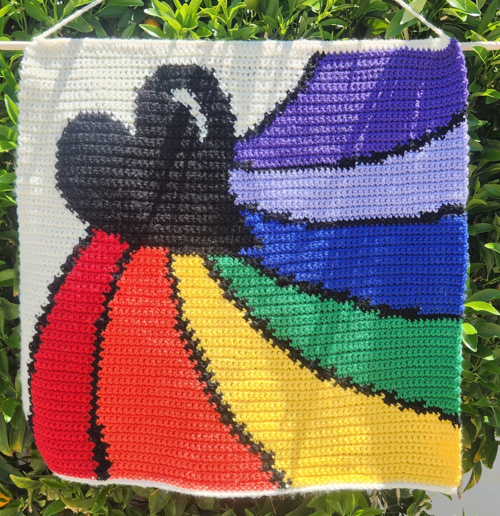 PRIDE Crochet Tapestry